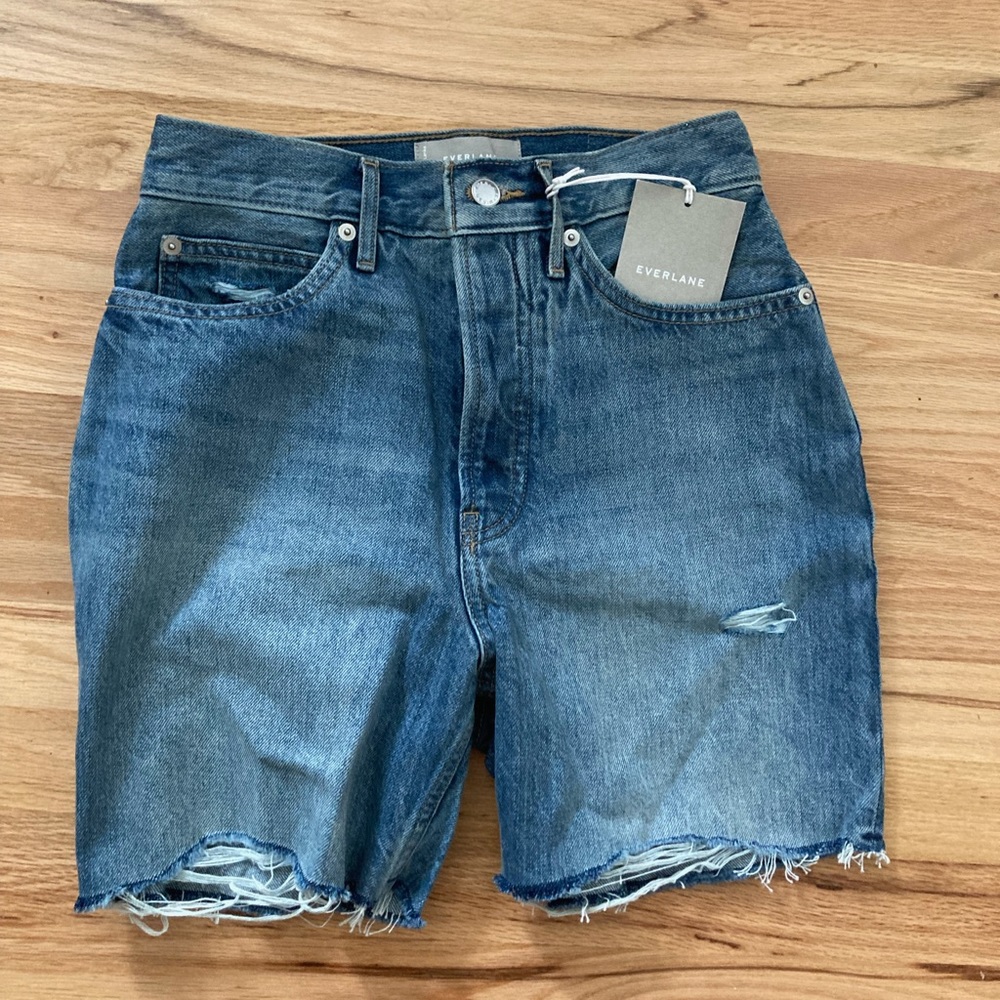 Everlane Cut Off Jean Shorts